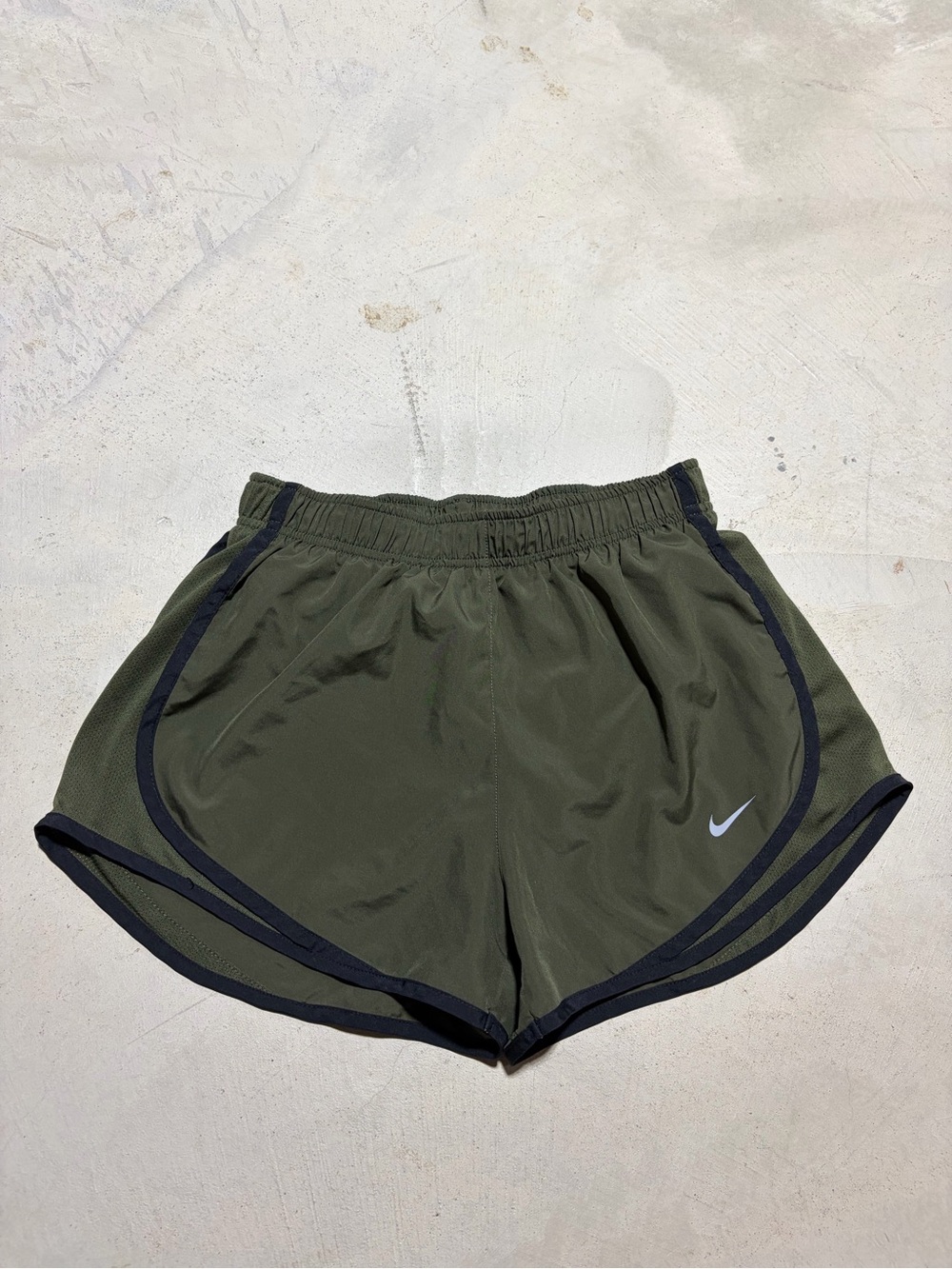 Nike Green Athletic Running Shorts dri-fit small